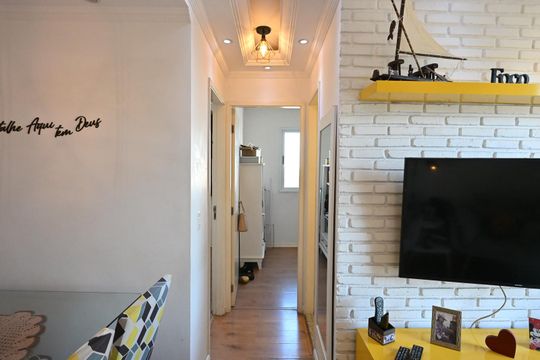 Corredor de apartamento para alugar com 2 quartos, 54m² em Jardim Umarizal, São Paulo