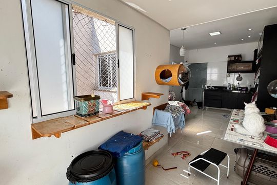Cobertura - Cozinha de apartamento para alugar com 1 quarto, 100m² em Parque das Nações , Santo André