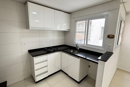 Cozinha de apartamento à venda com 2 quartos, 100m² em Parque Oratório, Santo André
