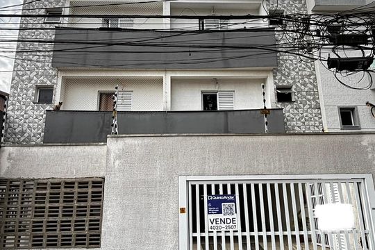 Fachada de apartamento à venda com 2 quartos, 100m² em Parque Oratório, Santo André