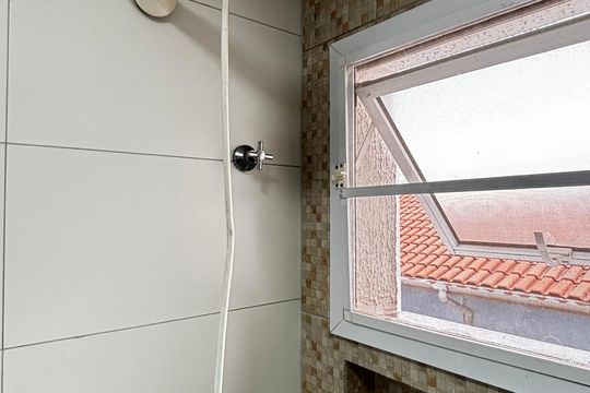 Banheiro de apartamento à venda com 2 quartos, 100m² em Parque Oratório, Santo André