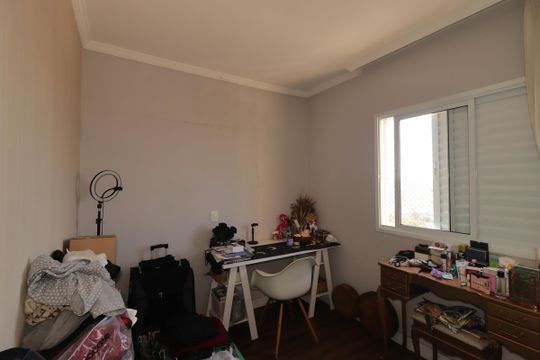 Quarto de apartamento à venda com 3 quartos, 77m² em Campestre, Santo André