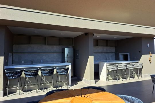 Área Comum - Rooftop de kitnet/studio para alugar com 1 quarto, 43m² em Passo D’areia, Porto Alegre