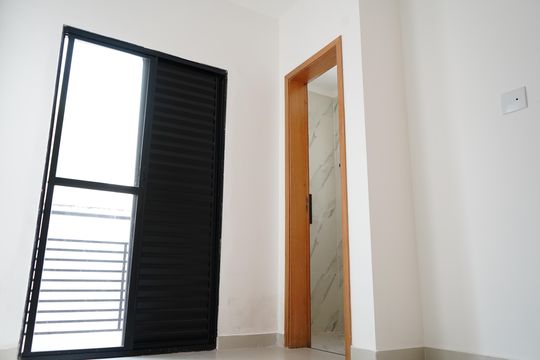 Suíte 2 de casa de condomínio à venda com 2 quartos, 65m² em Chácara Santo Antônio (zona Leste), São Paulo