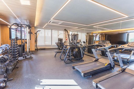 Área comum - Academia de apartamento para alugar com 3 quartos, 85m² em Santo Agostinho, Belo Horizonte