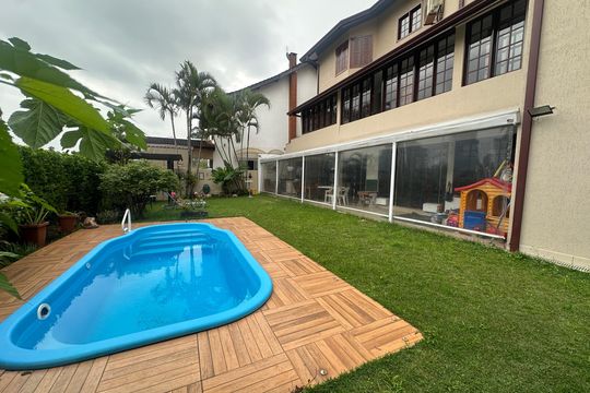 Área comum - Piscina de casa de condomínio para alugar com 2 quartos, 463m² em Residencial Tres (alphaville), Santana de Parnaíba