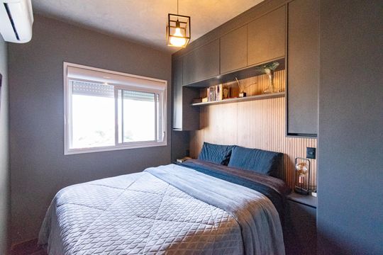 Suíte  de apartamento para alugar com 2 quartos, 64m² em Jardim Prudência, São Paulo