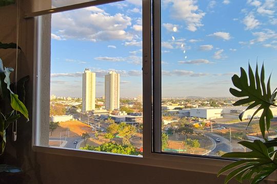 Vista de apartamento à venda com 2 quartos, 55m² em Vila Rosa, Goiânia