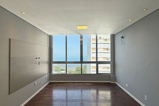 Sala de apartamento para alugar com 3 quartos, 90m² em Aparecida, Santos