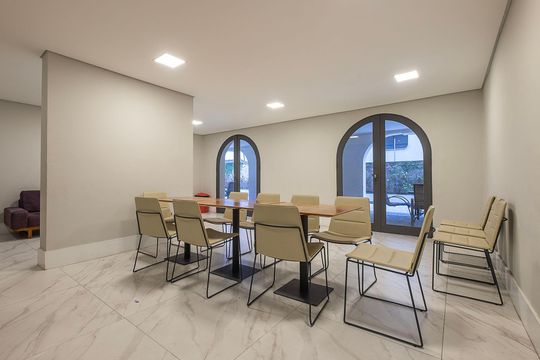 Salão de Festas de apartamento à venda com 4 quartos, 170m² em Jardim Paulista, São Paulo