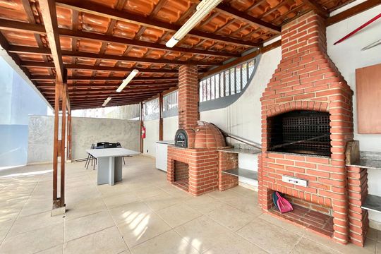 Área comum - Churrasqueira de apartamento para alugar com 2 quartos, 54m² em Vila Guarani, São Paulo
