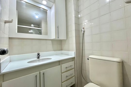 Banheiro de apartamento para alugar com 2 quartos, 54m² em Vila Guarani, São Paulo