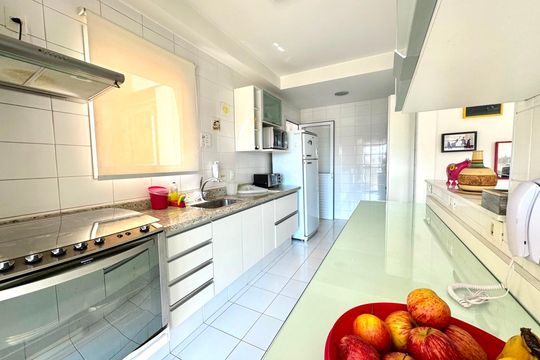 Cozinha de apartamento à venda com 3 quartos, 109m² em Jardim Arpoador, São Paulo