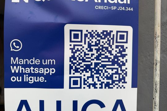 QR CODE  de casa para alugar com 2 quartos, 126m² em Inamar, São Bernardo do Campo