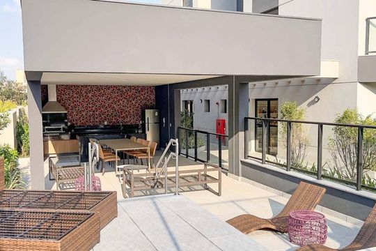 Área externa de apartamento à venda com 2 quartos, 115m² em Vila Osasco, Osasco