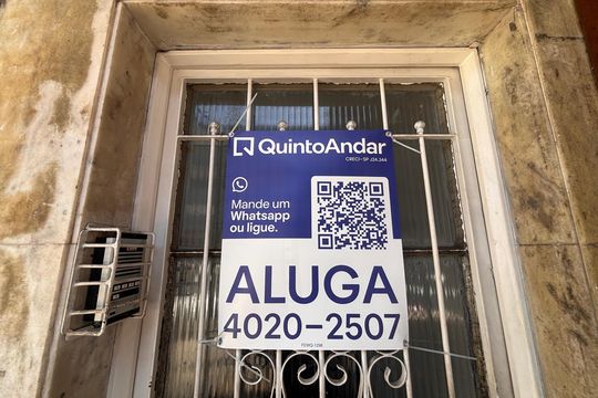 Plaquinha de apartamento para alugar com 1 quarto, 60m² em Centro, Ribeirão Pires