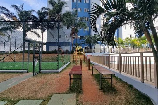 Área externa de apartamento para alugar com 2 quartos, 47m² em Parque Campolim, Sorocaba