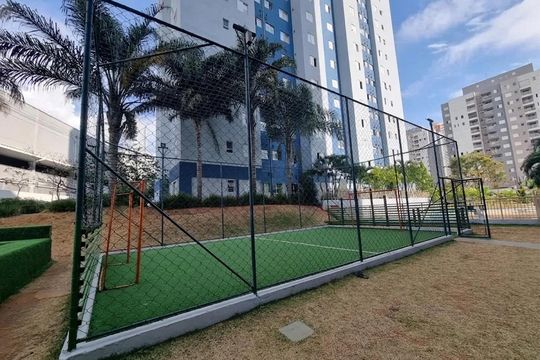 Área externa de apartamento para alugar com 2 quartos, 47m² em Parque Campolim, Sorocaba