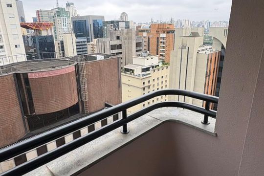 Varanda de apartamento à venda com 2 quartos, 42m² em Cidade Monções, São Paulo