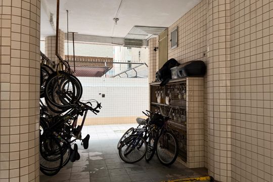 Área comum de apartamento para alugar com 1 quarto, 60m² em José Menino, Santos