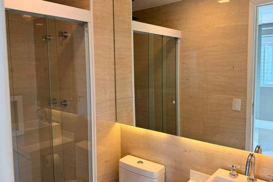 Banheiro de apartamento para alugar com 1 quarto, 65m² em Casa Verde, São Paulo