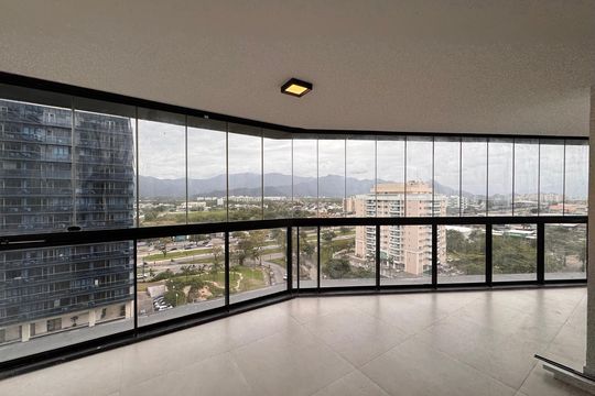 Varanda de apartamento para alugar com 2 quartos, 95m² em Recreio dos Bandeirantes, Rio de Janeiro