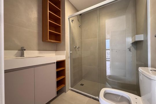Suíte - Banheiro de apartamento para alugar com 2 quartos, 95m² em Recreio dos Bandeirantes, Rio de Janeiro