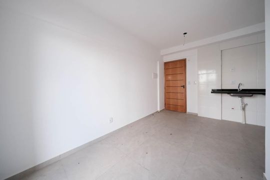 Sala/Cozinha de apartamento à venda com 2 quartos, 40m² em Vila Granada, São Paulo
