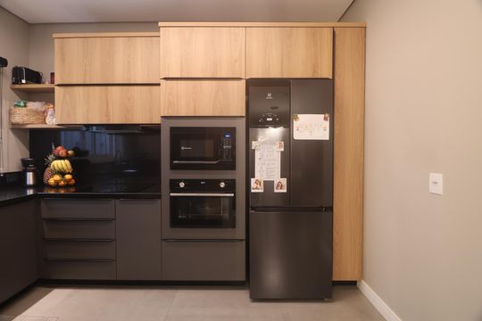 Cozinha - Armários de casa para alugar com 3 quartos, 200m² em Fátima, Canoas