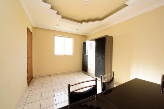 Sala de apartamento para alugar com 2 quartos, 70m² em Linda Vista, Contagem