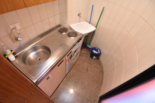 Cozinha do Studio de apartamento para alugar com 1 quarto, 36m² em Batel, Curitiba