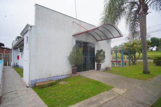 Área comum - Salão de festas de apartamento para alugar com 2 quartos, 65m² em Feitoria, São Leopoldo
