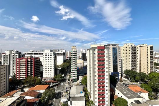 Vista da Varanda de kitnet/studio para alugar com 1 quarto, 22m² em Vila Clementino, São Paulo