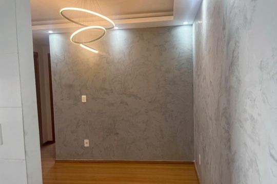 Sala de apartamento para alugar com 2 quartos, 50m² em Encantado, Rio de Janeiro