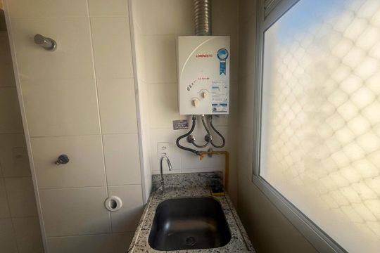 Área de serviço de apartamento para alugar com 2 quartos, 50m² em Encantado, Rio de Janeiro