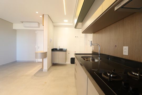 Cozinha de apartamento para alugar com 3 quartos, 96m² em Gávea, Uberlândia