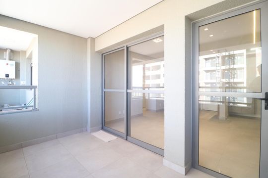 Varanda gourmet de apartamento para alugar com 3 quartos, 96m² em Gávea, Uberlândia
