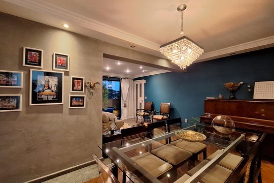 Sala de Jantar de apartamento à venda com 3 quartos, 138m² em Jardim, Santo André