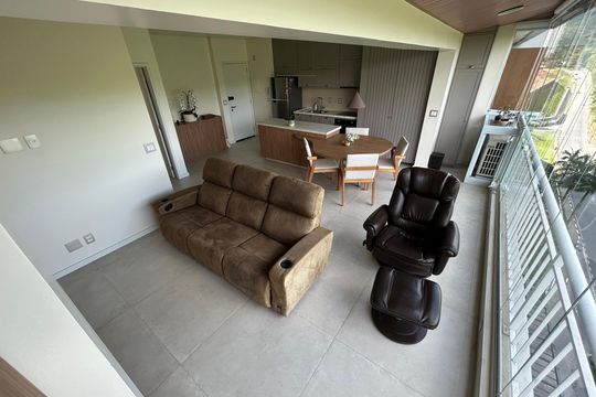 Varanda de apartamento para alugar com 1 quarto, 60m² em  trix housing tambore, Santana de Parnaíba