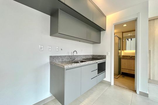 Cozinha de kitnet/studio à venda com 1 quarto, 24m² em Vila da Saúde, São Paulo
