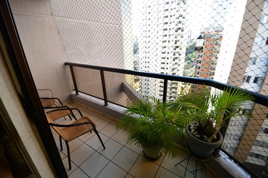 Sala - Sacada de apartamento à venda com 3 quartos, 97m² em Cambuí, Campinas