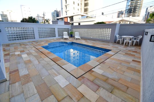 Área comum - Piscina de apartamento à venda com 3 quartos, 97m² em Cambuí, Campinas