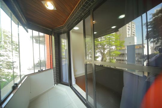 Sala - Varanda  de apartamento para alugar com 3 quartos, 161m² em Jd Bela Vista, São Bernardo do Campo
