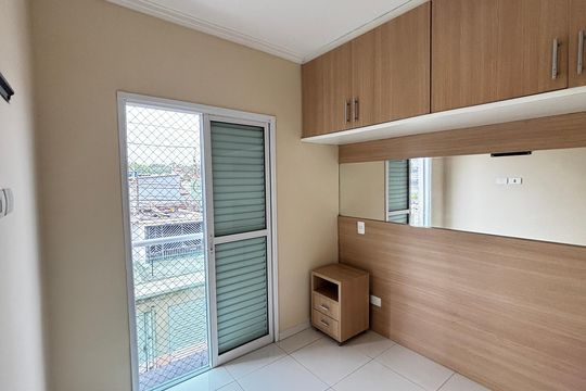 Quarto 1 de apartamento à venda com 2 quartos, 48m² em Parque Capuava, Santo André