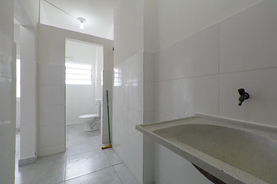 Área de serviço de kitnet/studio para alugar com 1 quarto, 26m² em Centro Histórico de São Paulo, São Paulo