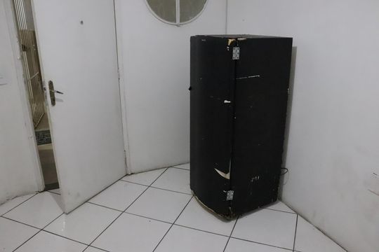 Sala/Cozinha de apartamento para alugar com 2 quartos, 40m² em Centro, Campos dos Goytacazes