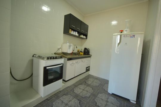 Cozinha  de apartamento à venda com 2 quartos, 58m² em Jd Iraja, São Bernardo do Campo