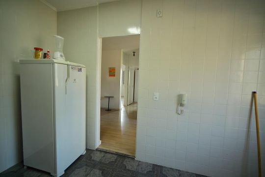 Cozinha  de apartamento à venda com 2 quartos, 58m² em Jd Iraja, São Bernardo do Campo