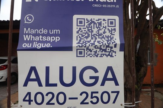 qrcode de casa para alugar com 2 quartos, 60m² em Fátima, Canoas