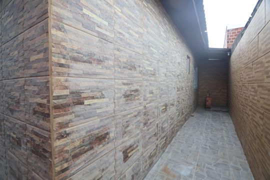 Área externa de casa para alugar com 2 quartos, 60m² em Fátima, Canoas